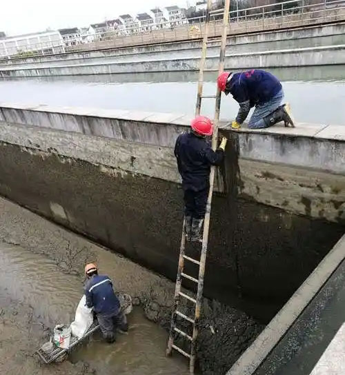 净潭乡污水池堵漏